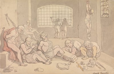 Spanish Inquisition by Thomas Rowlandson